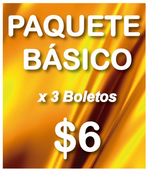 Paquete Básico de 3 boletos