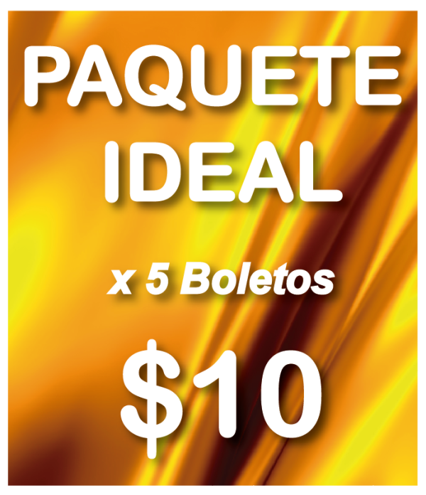 Paquete Ideal de 5 boletos